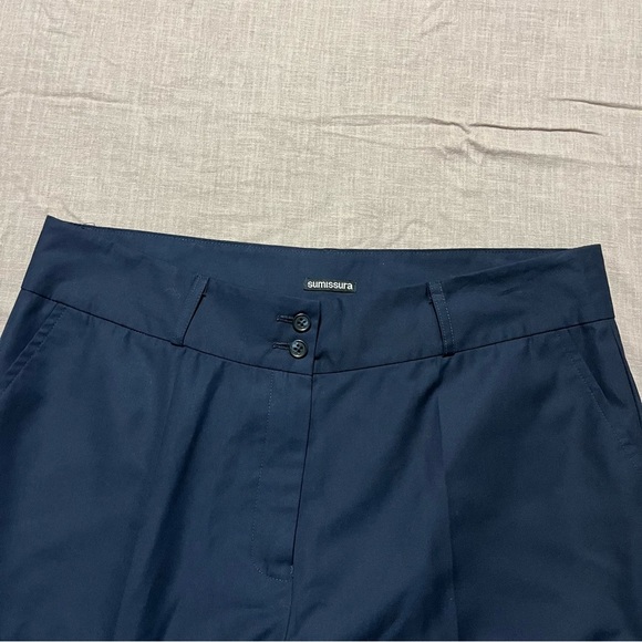Sumissura Dress Pants Suit Trousers Womens Blue 36in waist size 14 designer - Picture 4 of 5